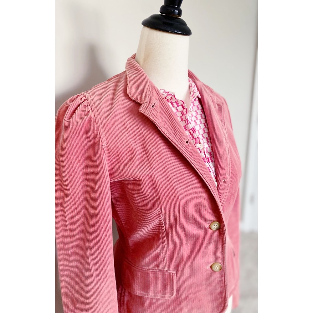 NWOT ✨Vintage✨ Rugby by Ralph Lauren Corduroy Puff Sleeved Blazer